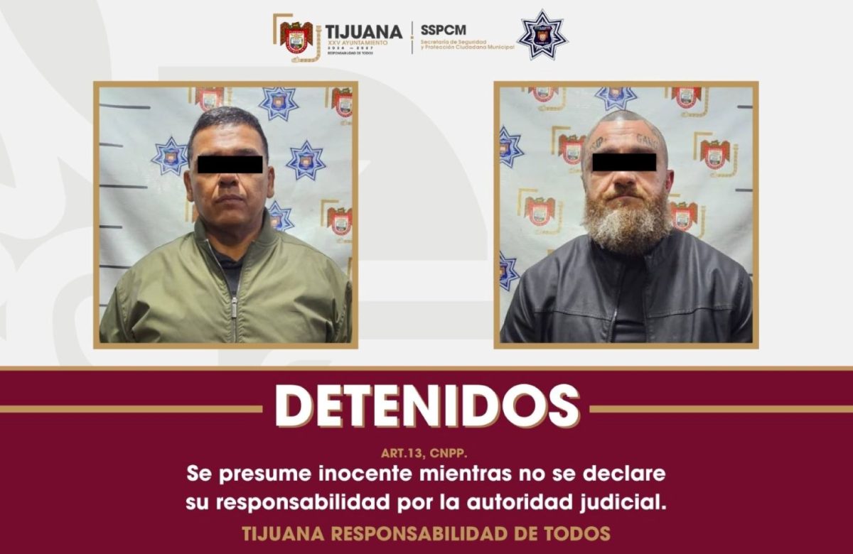 Detiene Policía Municipal a dos presuntos responsables de robo con violencia a panadería Venecia