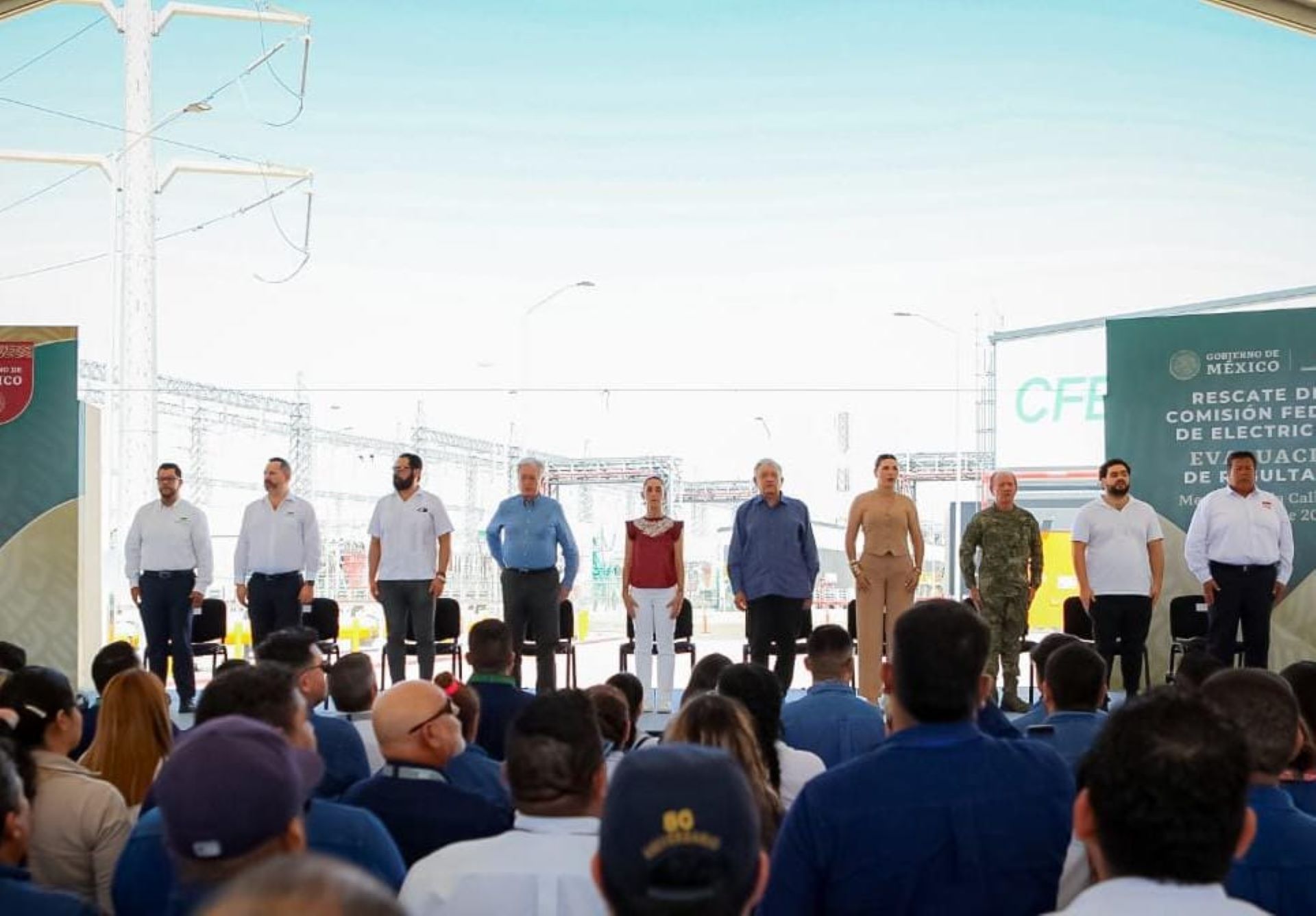 Destaca inversión en energía eléctrica para BC durante gobierno de Marina del Pilar tras gestiones de la Federación