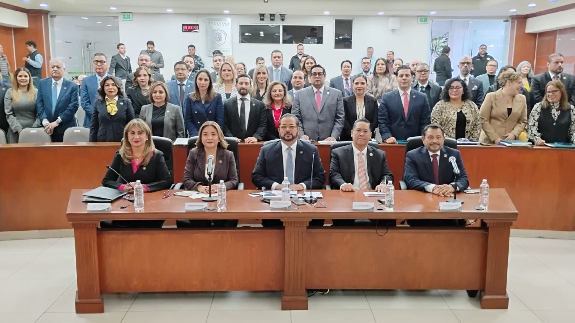 Comparece ante la Jucopo el presidente del TSJEBC para rendir informe de actividades