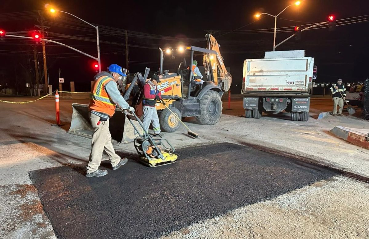 CESPM realizó revisión de caja de válvulas y línea de agua potable en Carranza e Independencia