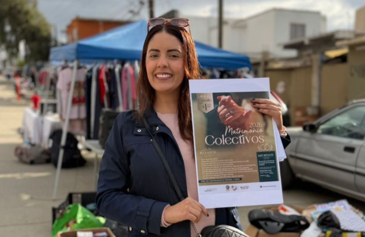 Acerca Gobierno de Ensenada campaña de Matrimonios Colectivos a las colonias