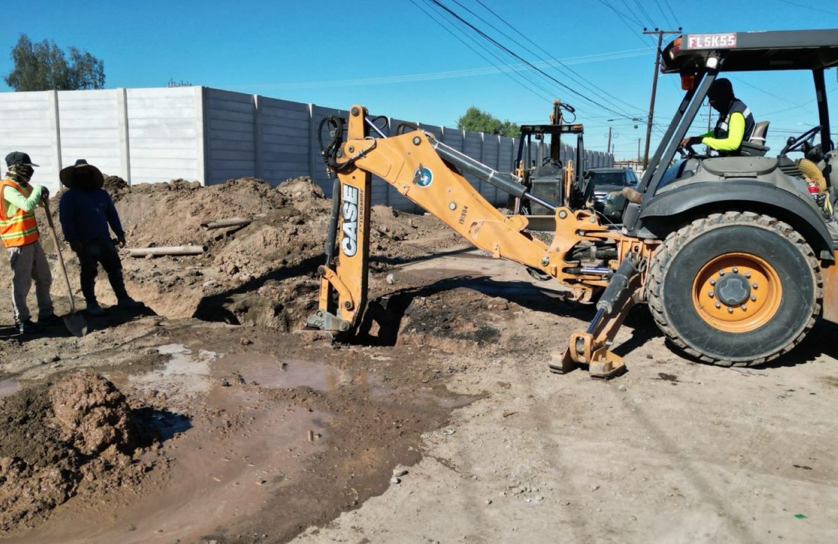 CESPM realiza reposición de tubería de alcantarillado pluvial en la colonia Esperanza