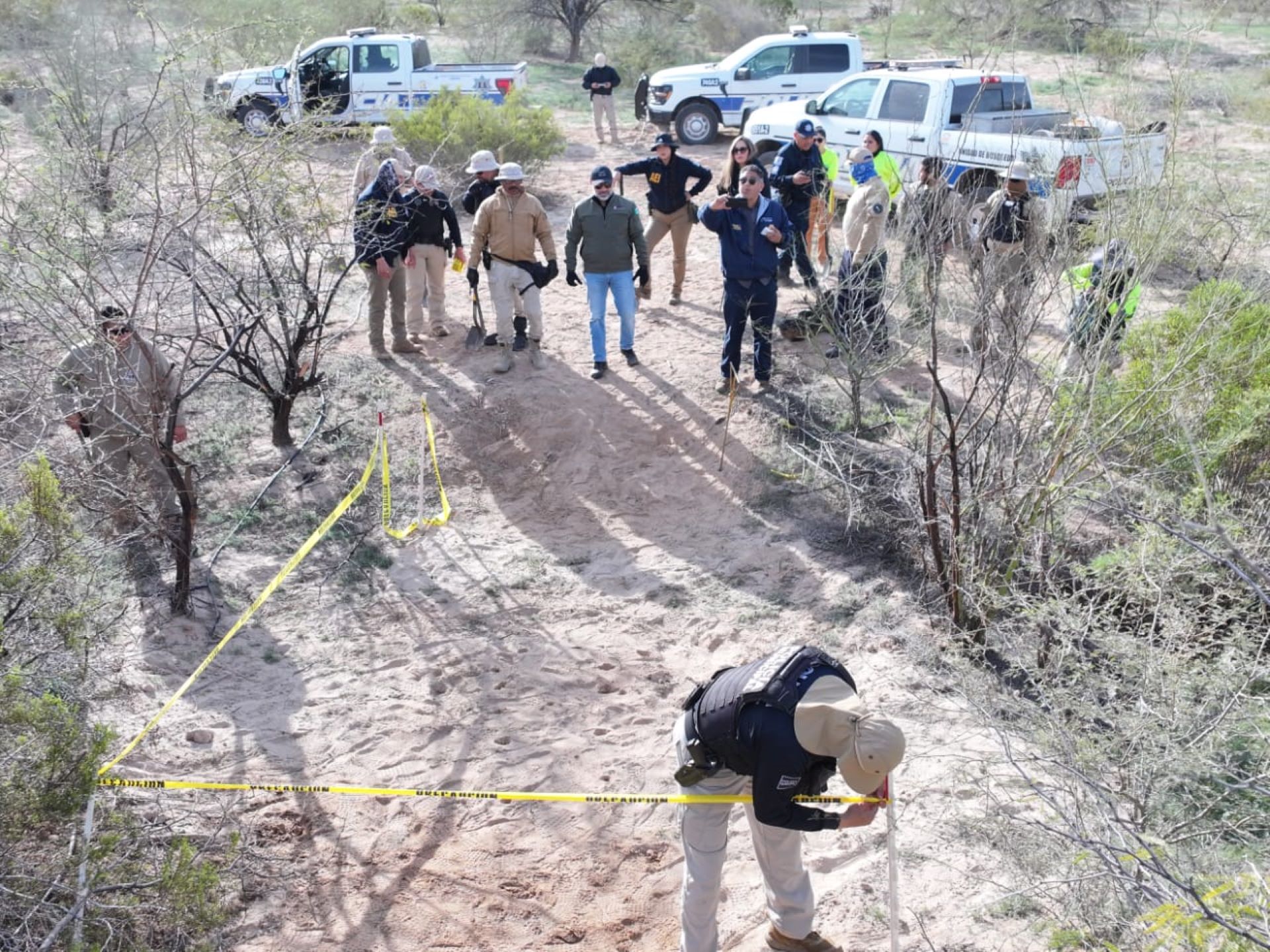 Mantiene Comisión de Búsqueda operativo permanente en colonia Miguel Alemán del Valle de Mexicali