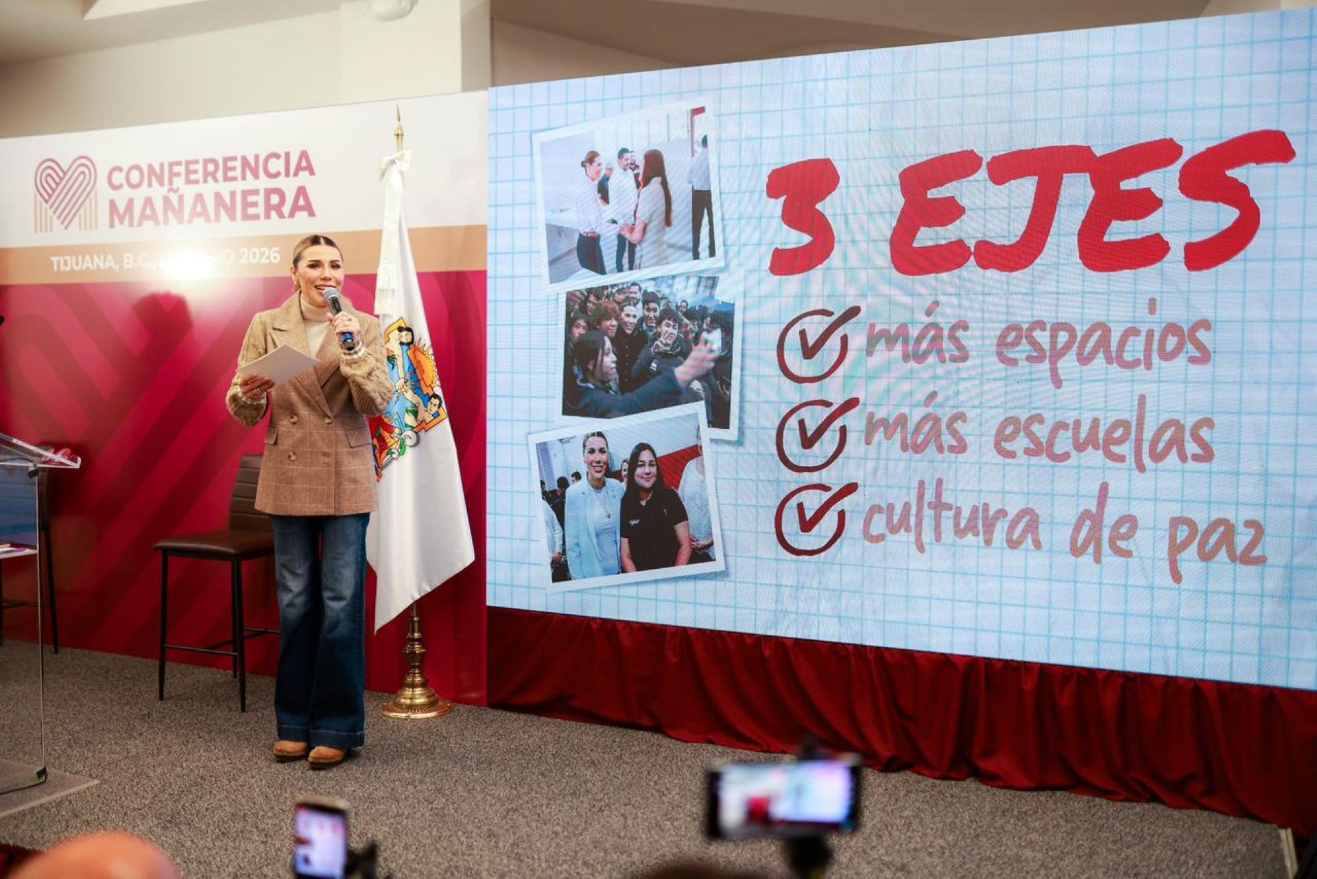 Garantiza gobierno de Marina del Pilar preparatoria para toda la juventud de Baja California