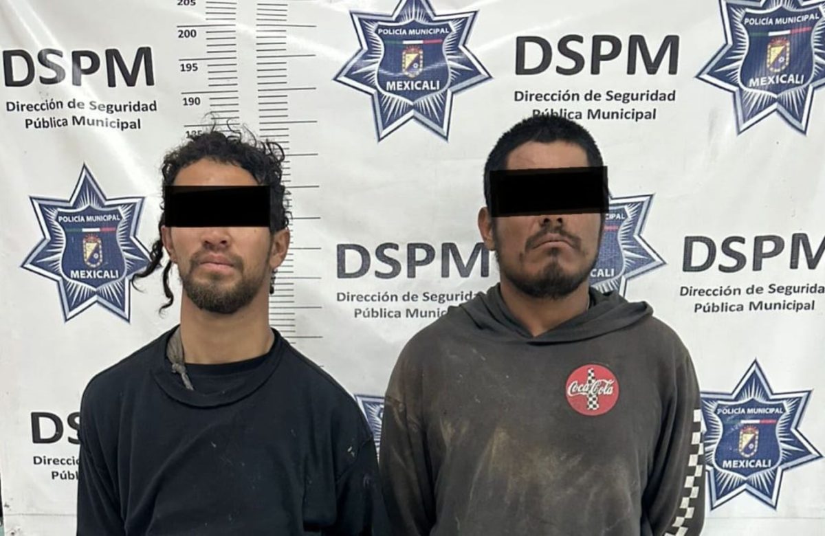 Policía Municipal detiene a dos personas con ayuda de cámaras de C5 tras presunto robo de alcantarilla