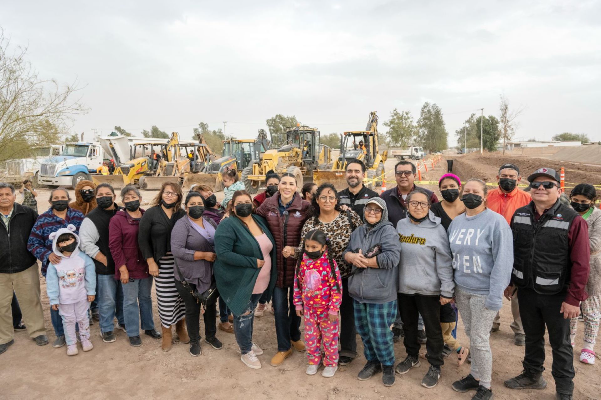 Informan avances de obra sanitaria en el colonial Primera Etapa