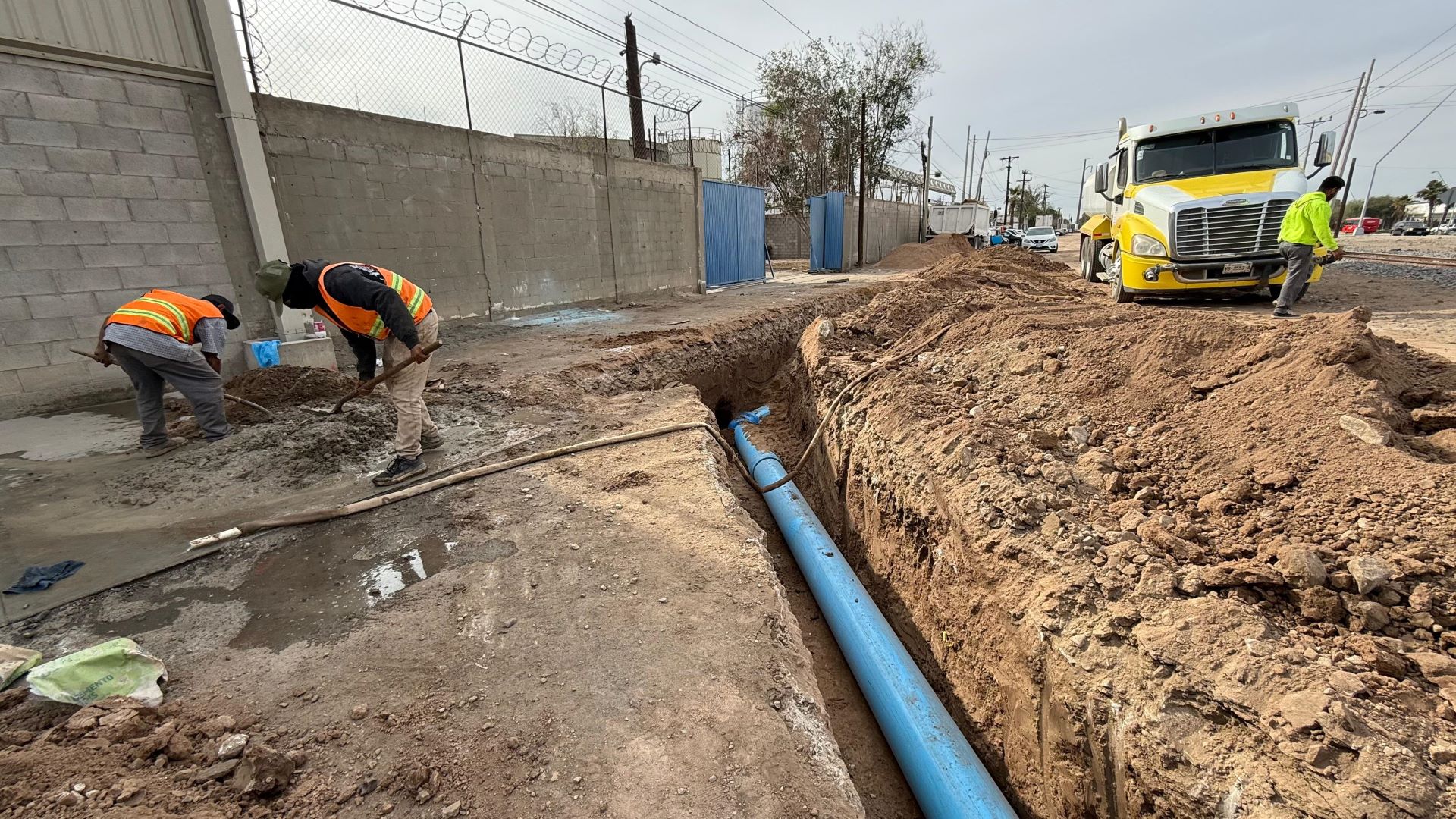 Moderniza CESPM infraestructura hidráulica en la carretera San Luis Río Colorado