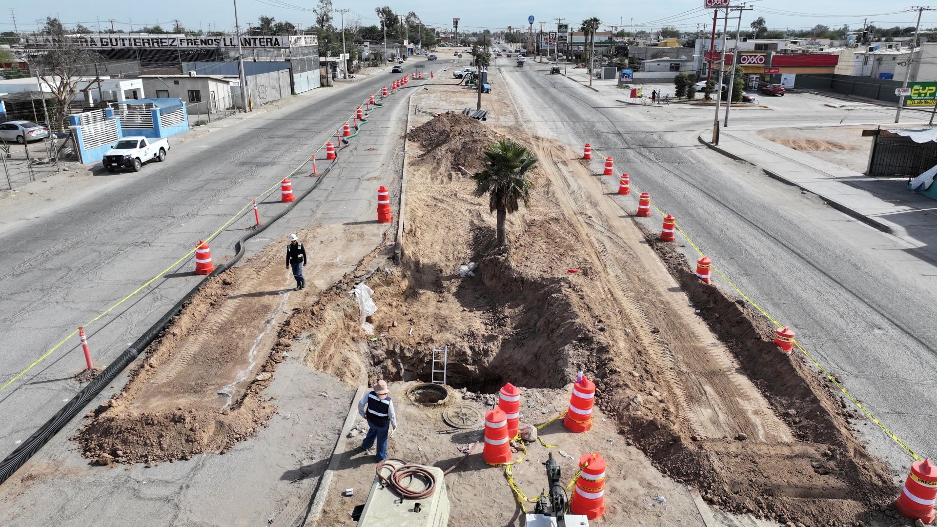 Repara CESPM colector sanitario “Voluntad” en Hacienda los Portales