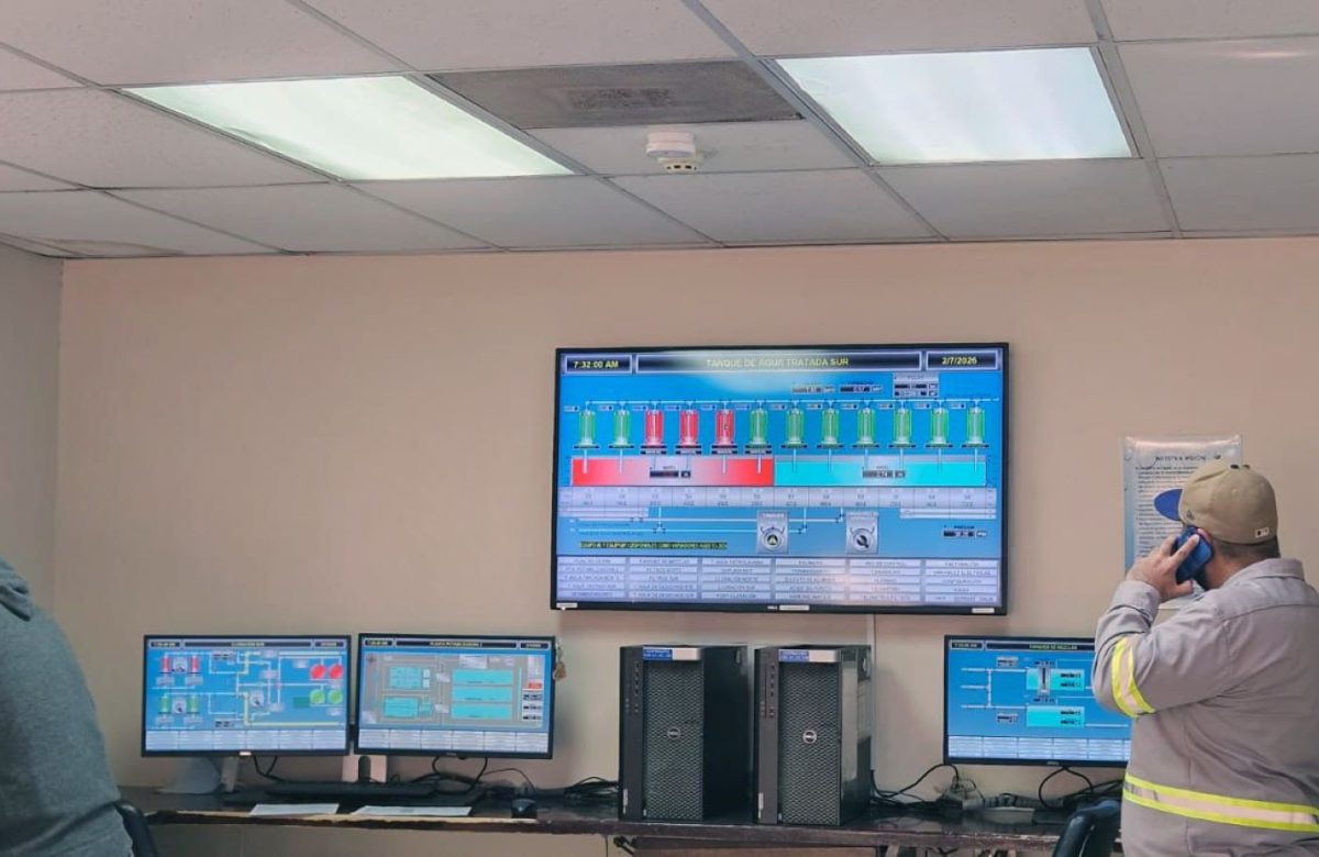 CESPM lleva a cabo trabajos de mantenimiento y modernización eléctrica en la planta potabilizadora no. 2