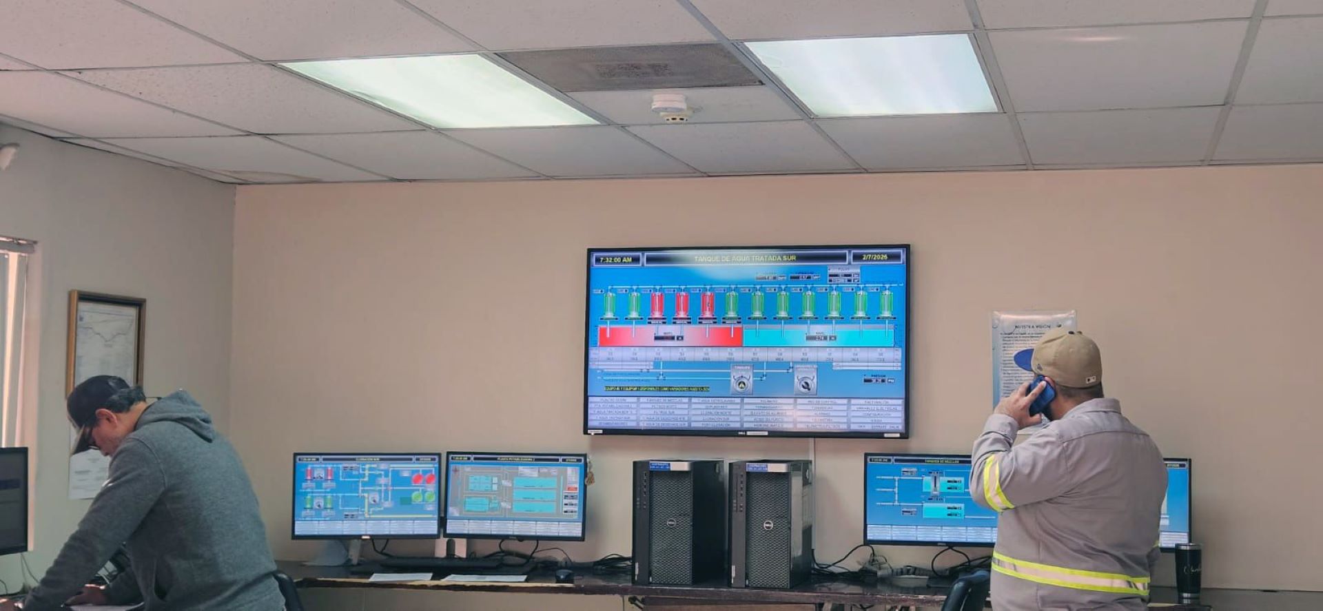 CESPM lleva a cabo trabajos de mantenimiento y modernización eléctrica en la planta potabilizadora no. 2