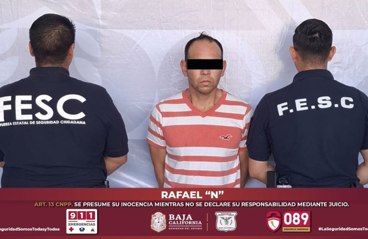 Escuadrón Violeta rescata a mujer víctima de violencia familiar en Mexicali