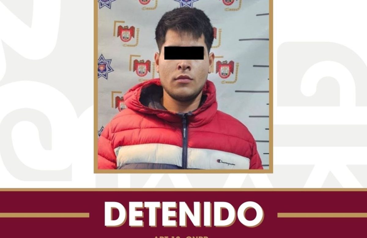 Asegura Policía Municipal a persona por daños a bienes públicos en Playas de Tijuana