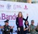 Reconoce gobernadora Marina del Pilar valor y compromiso de las fuerzas armadas al conmemorarse el Día de la Bandera de México