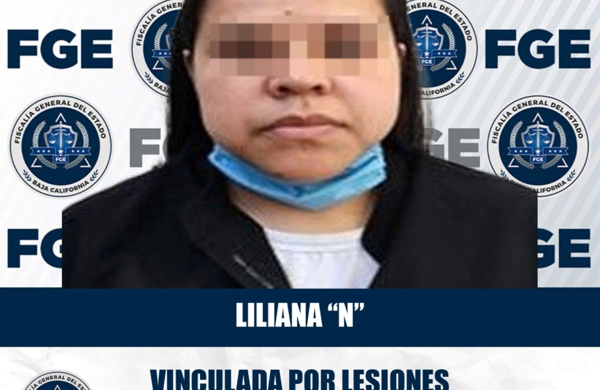 Logra Fiscalía prisión preventiva para mujer acusada de lesiones calificada