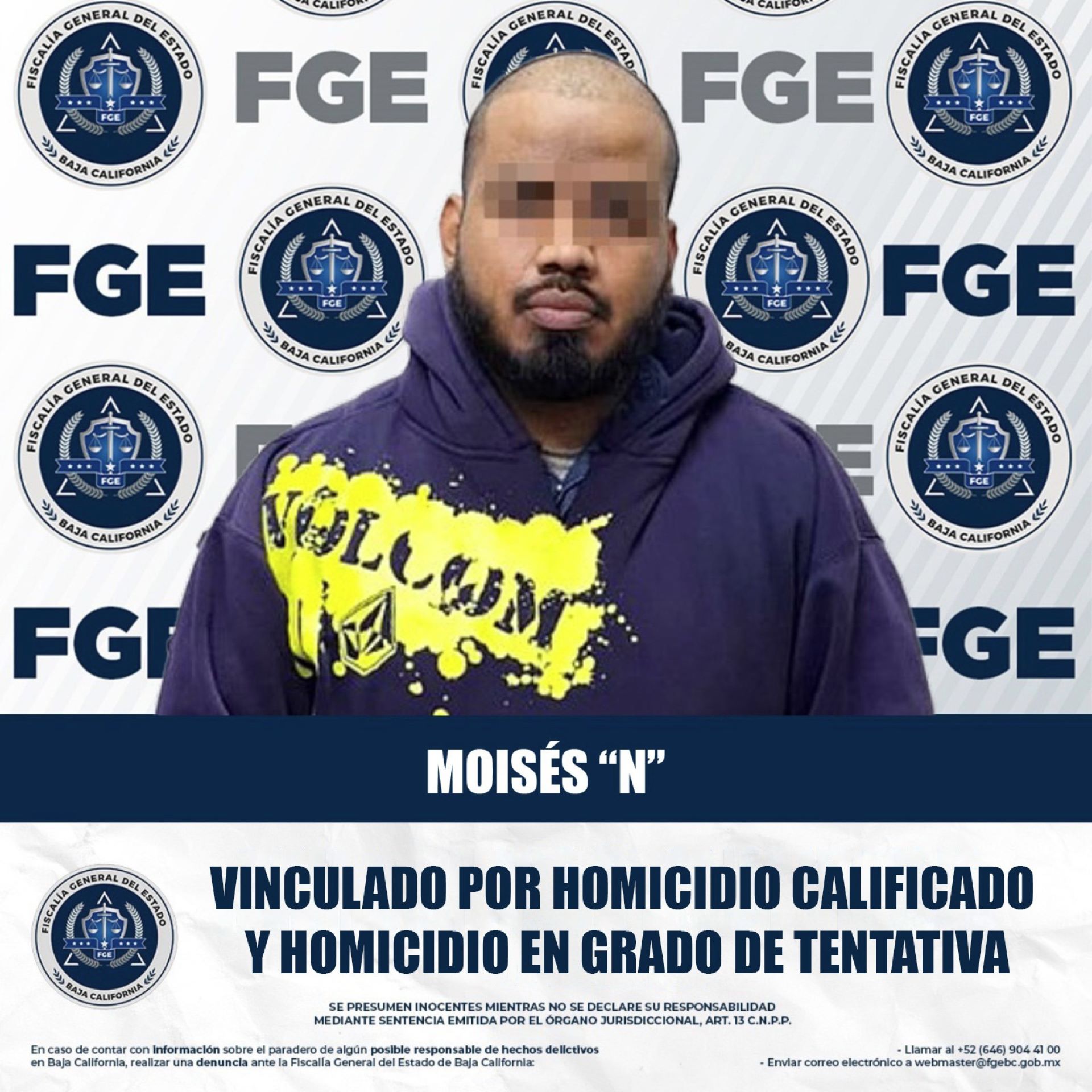 FGE logra vinculación a proceso contra presunto homicida de chofer de transporte de persona