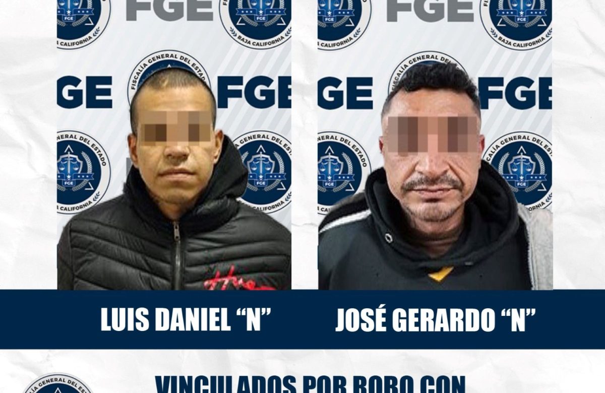 Dos imputados por robo quedan en prisión preventiva