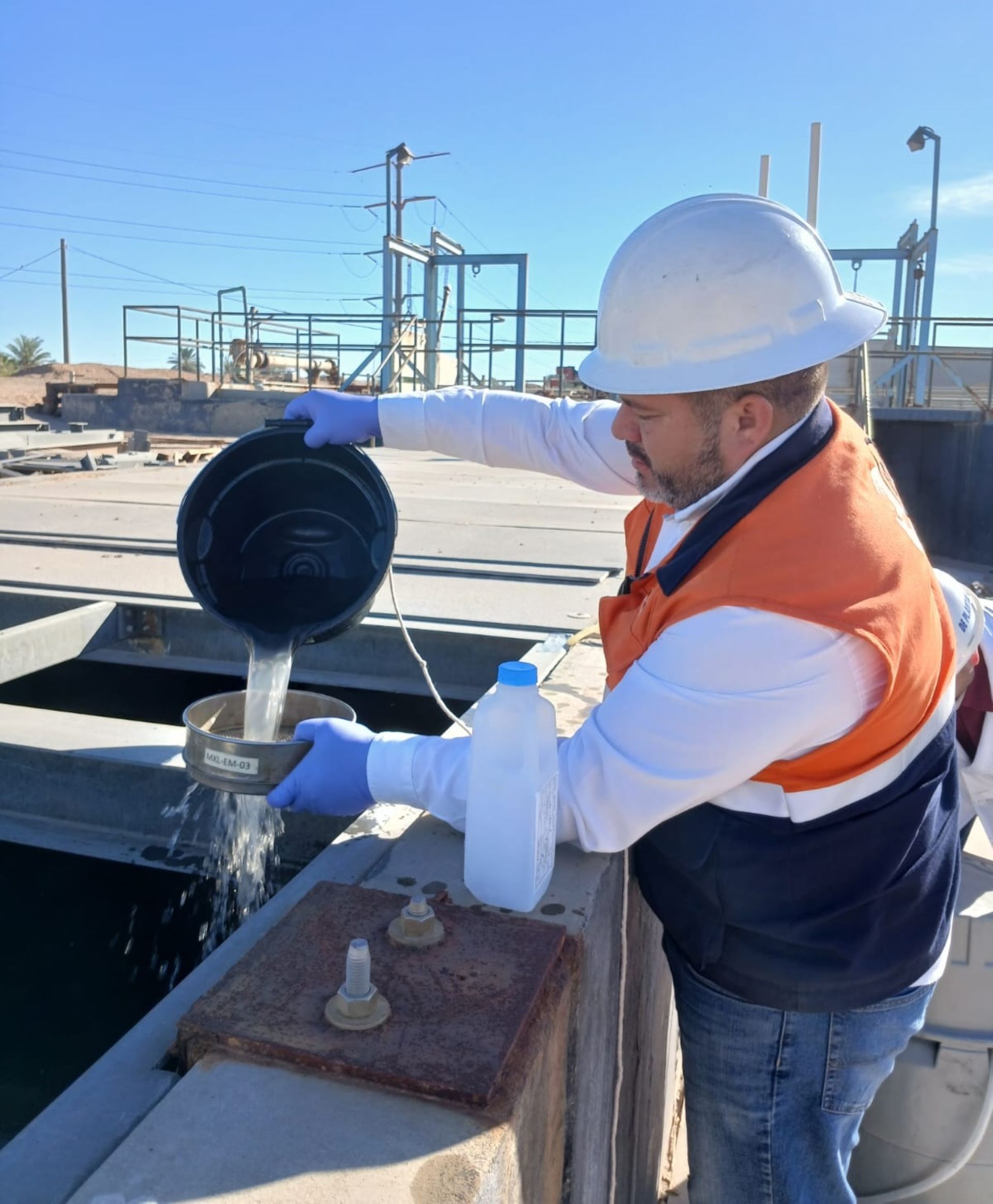 CESPM colabora con el Instituto Nacional de Salud pública en proyecto de monitoreo de aguas residuales en la Ptar Zaragoza