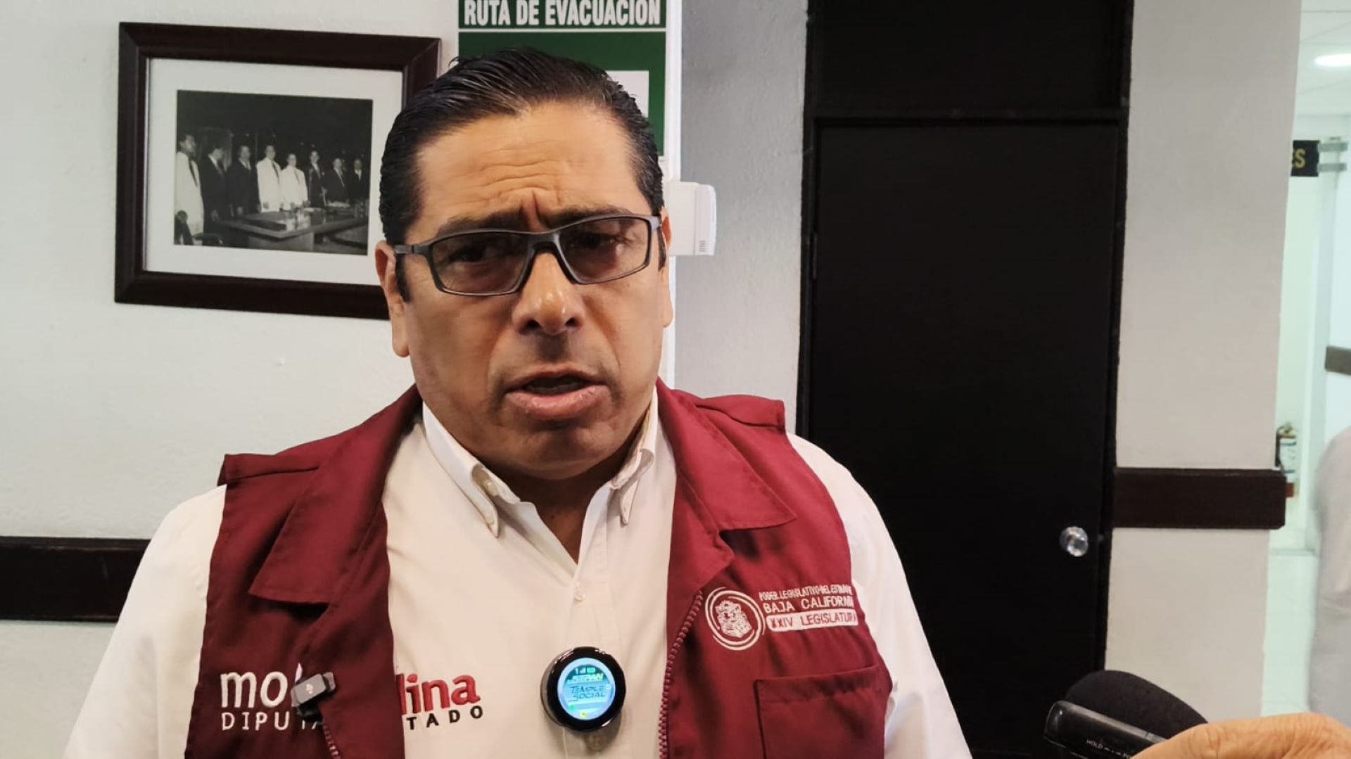 Aclara Dip. Molina García representación amplia y percepciones bajas en congreso de Baja California