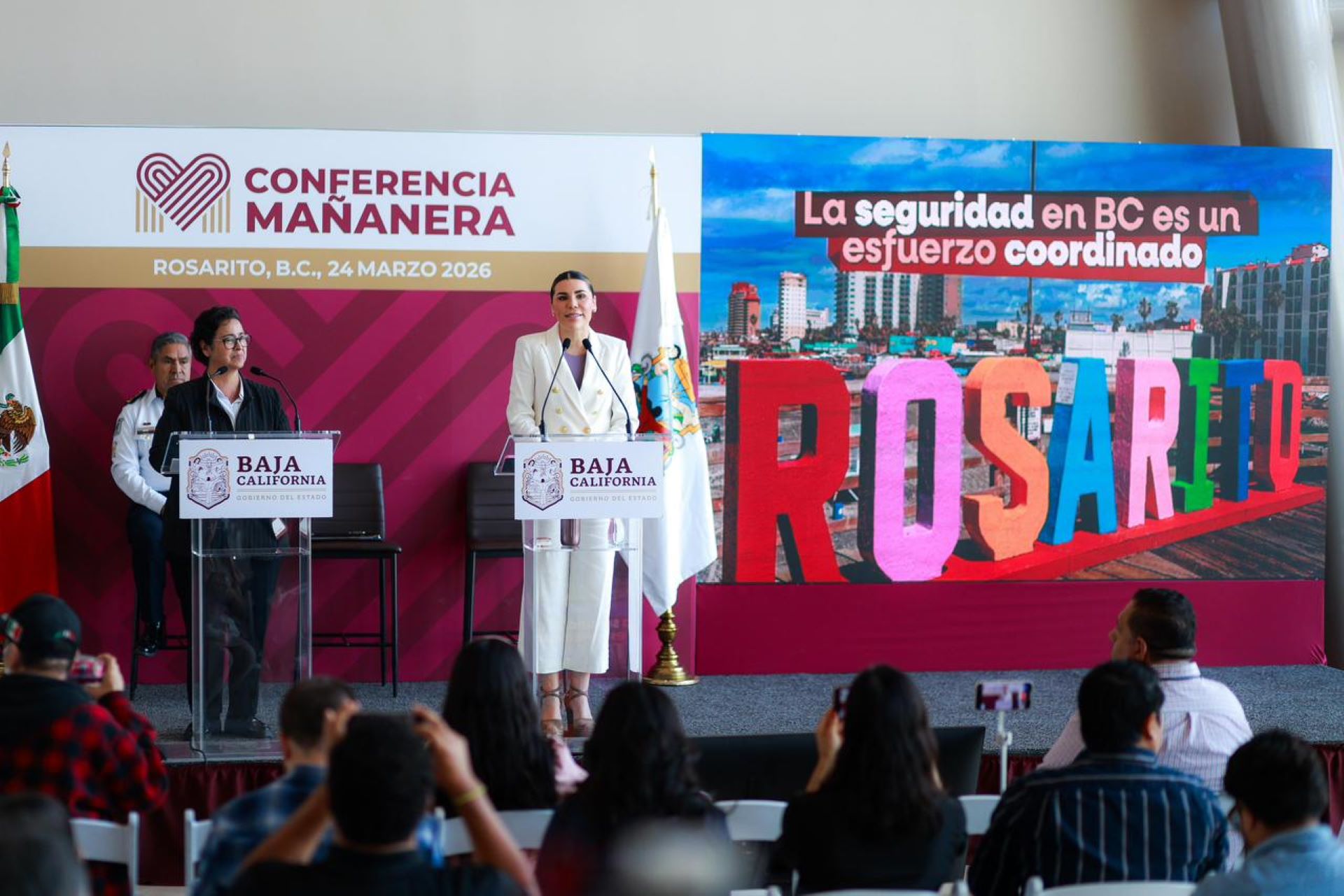 Arranca gobernadora Marina del Pilar operativo de semana santa en “Baja California Seguro Te Diviertes”