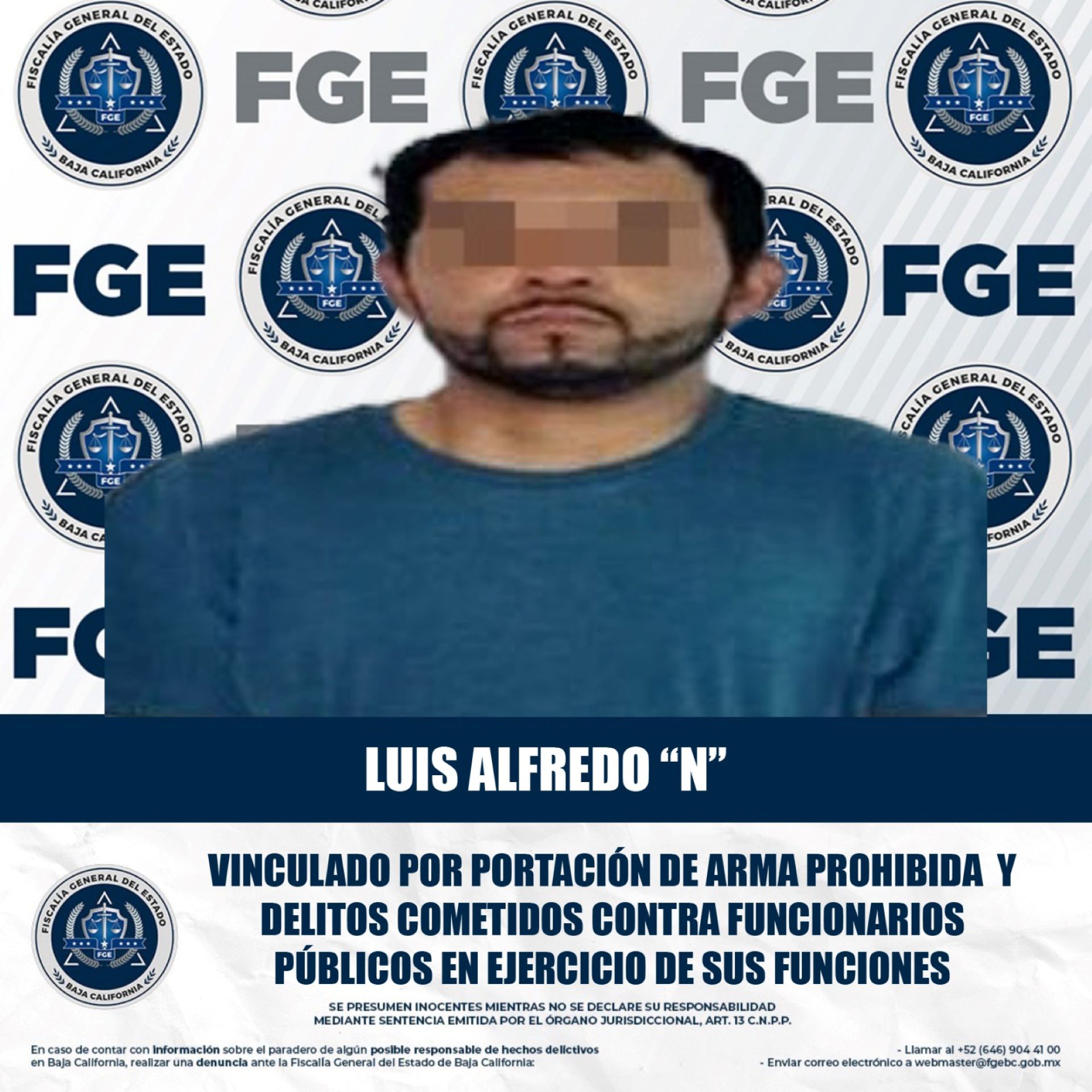 Prisión preventiva contra acusado por portación de arma prohibida y delitos cometidos contra funcionarios públicos en ejercicio de sus funciones