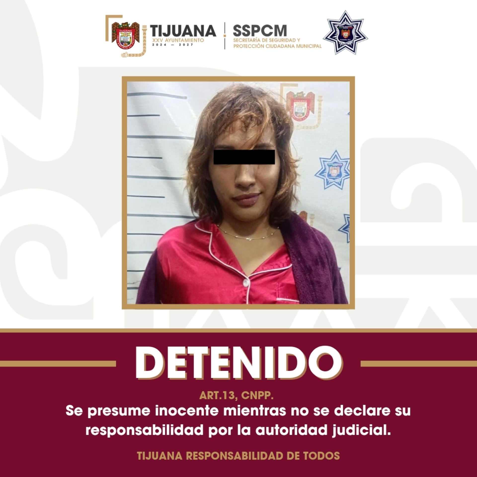 Arresta Policía Municipal a presunto responsable de privación ilegal de la libertad