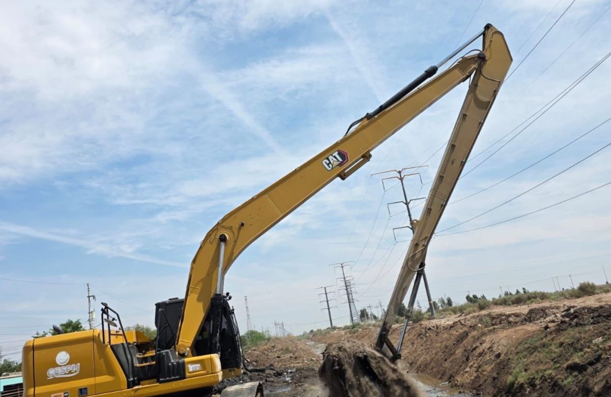 CESPM refuerza limpieza del dren puebla con retiro de más de 11 mil toneladas de residuos