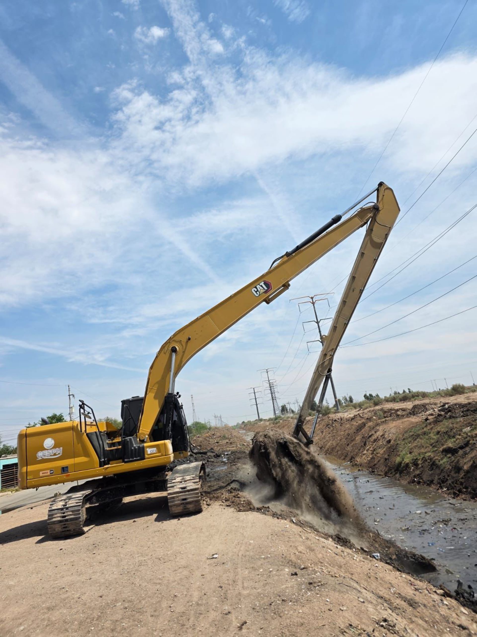 CESPM refuerza limpieza del dren puebla con retiro de más de 11 mil toneladas de residuos