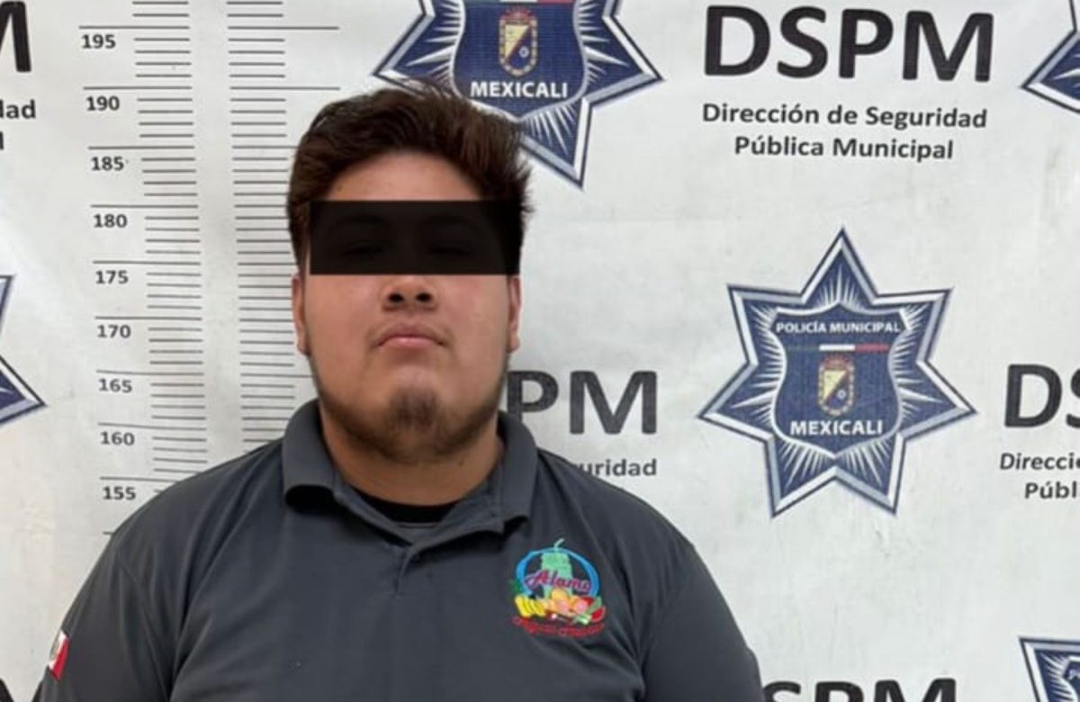 Detiene Policía Municipal a un joven por amenazas con arma de utilería tras altercado de tránsito