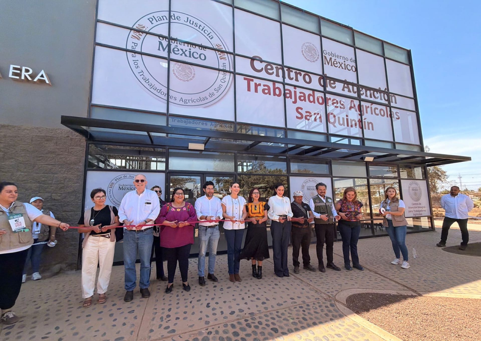 Gobierno de México inaugura el Centro de Atención Integral para Trabajadores Agrícolas en San Quintín, Baja California
