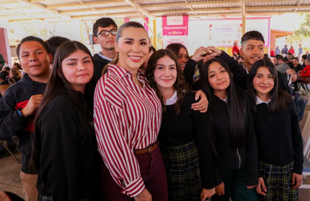 Fomenta gobernadora Marina del Pilar participación de estudiantes en proyectos de impacto para sus comunidades