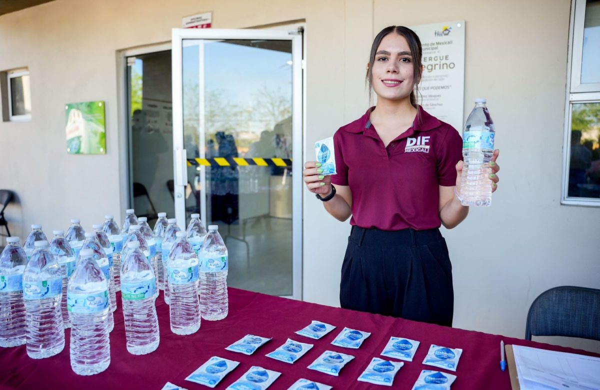 Activan Operativo “S.O.S. Hidrátate” en Mexicali ante temperaturas superiores a 40°C