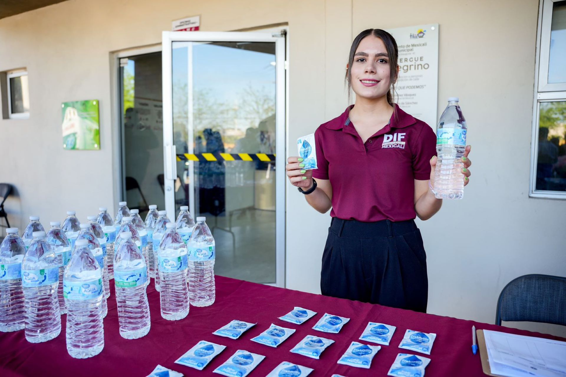 Activan Operativo “S.O.S. Hidrátate” en Mexicali ante temperaturas superiores a 40°C