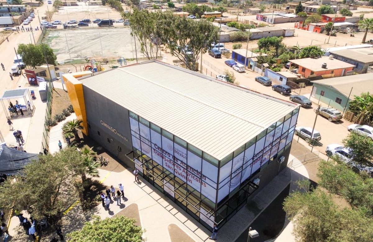 Inauguran Centro de Atención Integral para Trabajadores Agrícolas de Aan Quintín