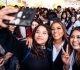 Claudia Agatón inaugura la techumbre escolar más grande en la historia de Ensenada