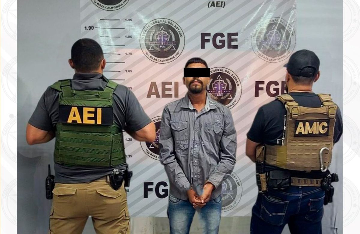 Prófugo de la Justicia de Sonora es arrestado en Mexicali; Se le señala de esta involucrado en la desaparición de una persona en Cajeme