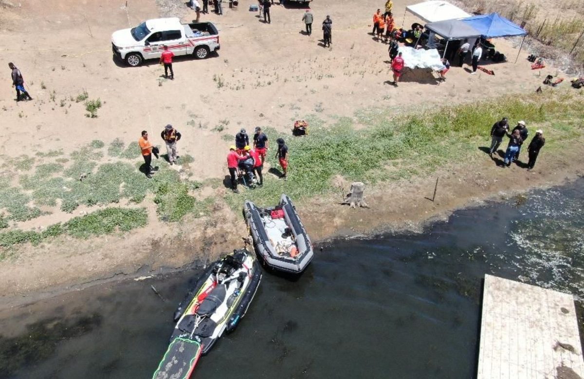 Coordina Comisión local acción de búsqueda acuática en la presa Emilio López Zamora en Ensenada