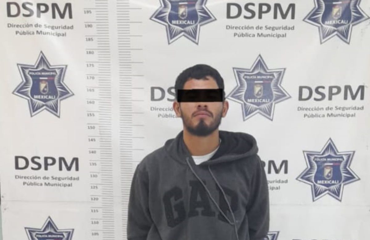 Captura Policía Municipal a persona con orden de aprehensión por robo con violencia