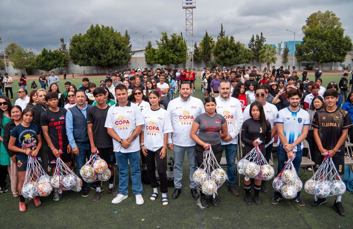 Inaugura Ismael Burgueño la primera edición de la Copa Juventud 2026 de Fútbol Soccer
