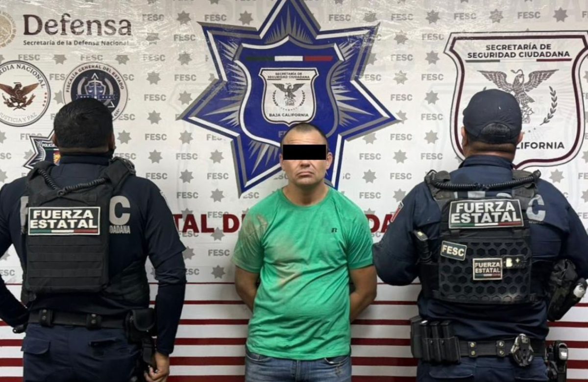Presunto feminicida es capturado por la FESC en la capital del Estado