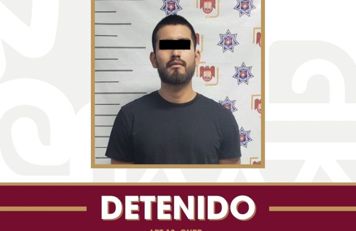 Detiene Policía Municipal a hombre por violencia contra la mujer y allanamiento de morada en Natura