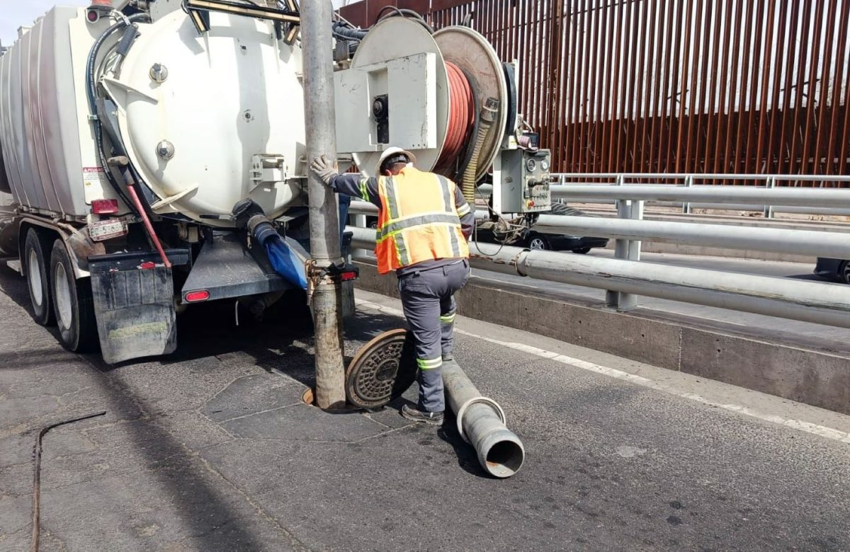 CESPM refuerza el mantenimiento preventivo de redes sanitarias y pluviales en Mexicali y su Valle