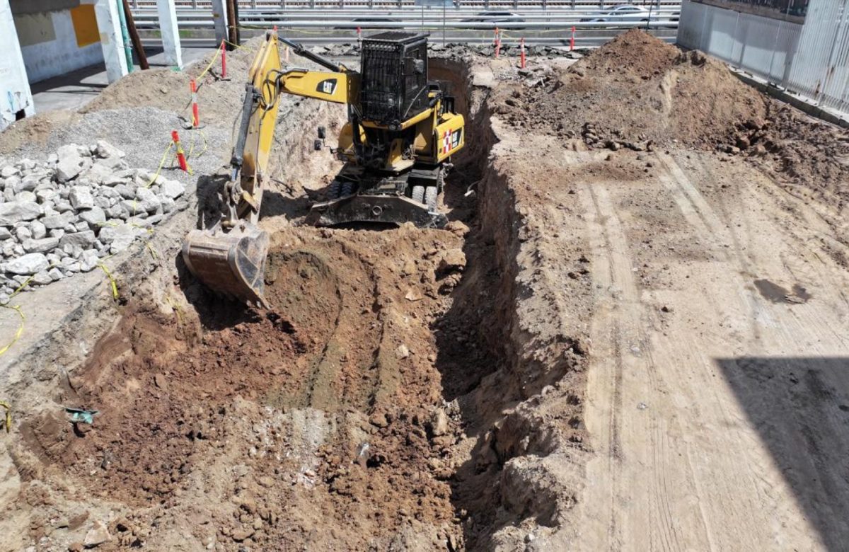 CESPM avanza en la reposición de infraestructura sanitaria en la Primera Sección