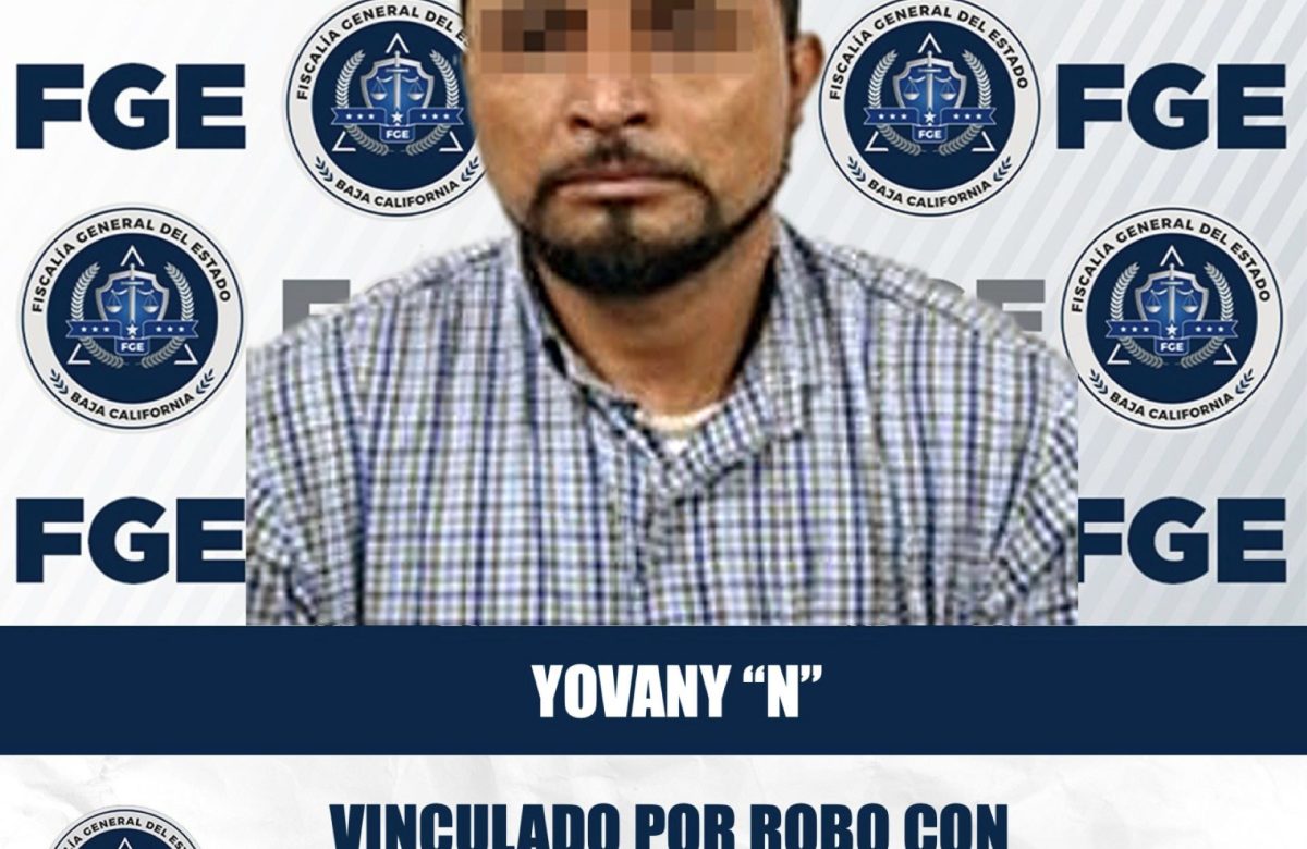 Logra FGE vinculación a proceso contra imputado por robo con violencia a comercio