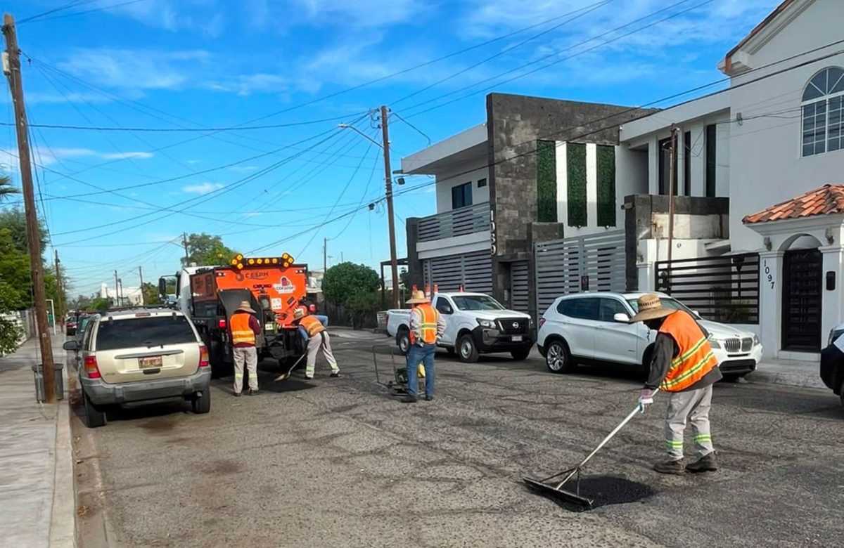 CESPM avanza con programa “Calles Seguras, Familias Seguras” con más de 10 mil baches atendidos