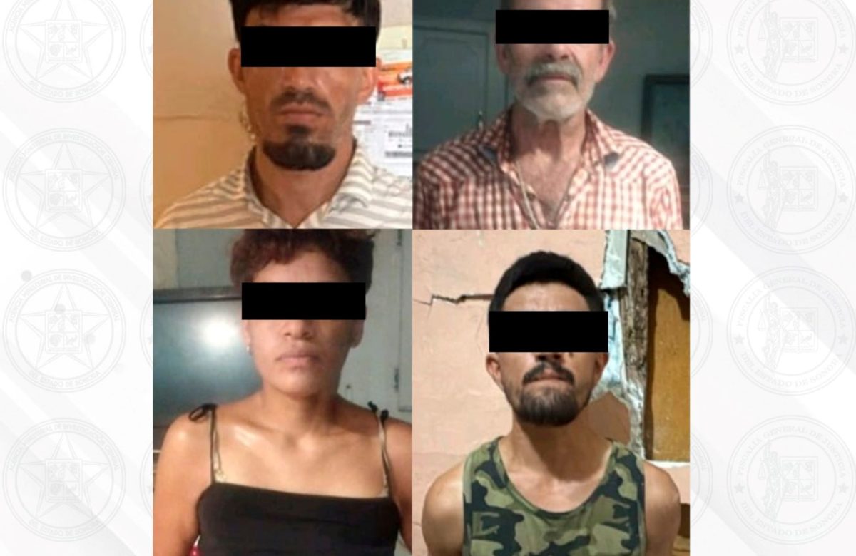 FGJES obtiene vinculación a proceso para cuatro imputados por narcomenudeo en San Luis Río Colorado