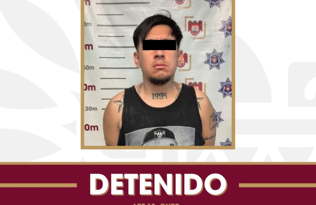 Arrestan agentes municipales a un hombre señalado por violencia contra una mujer