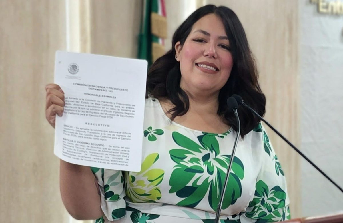 Aprueba Congreso del Estado reforma a Ley de Ingresos de San Quintín