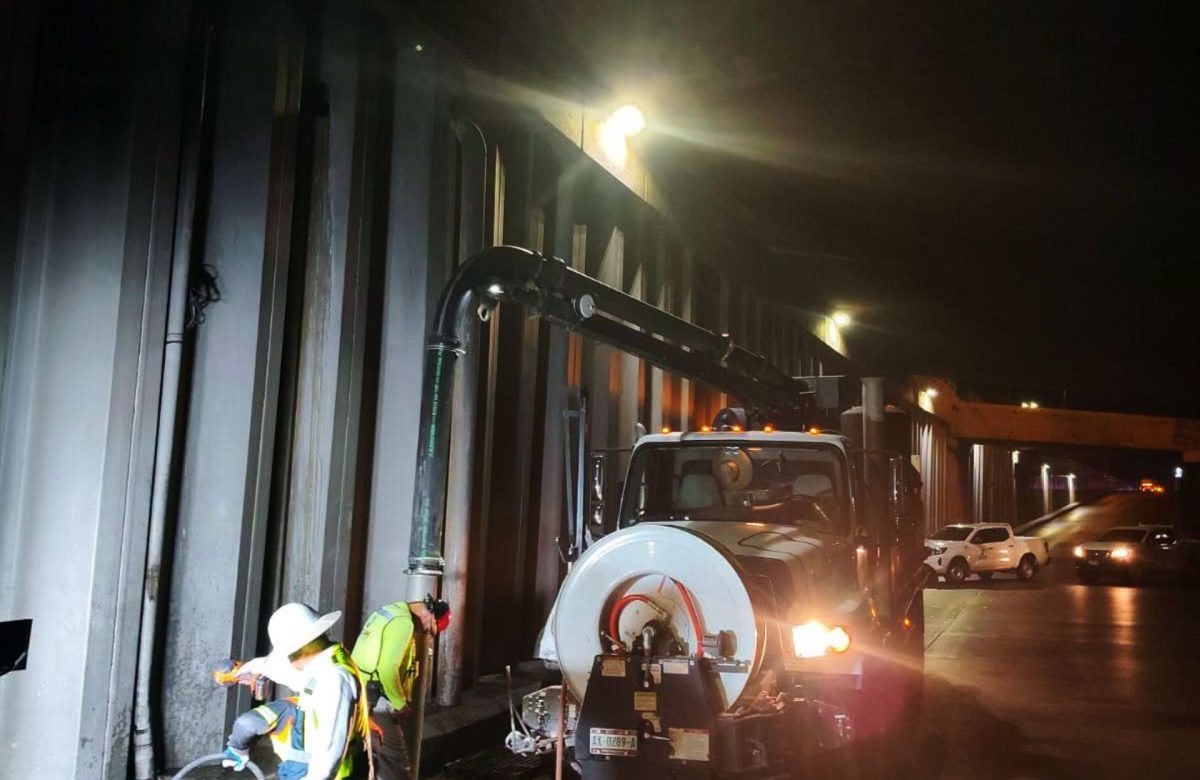 CESPM refuerza sistema de bombeo en paso a desnivel de Lázaro Cárdenas y López Mateos